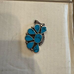 925 Turquoise Silver Pendant